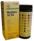 Тест-полоски Multistix 10 SG (Мультистикс) по цене 990руб. (Дигностические Системы(495) 795-16-34